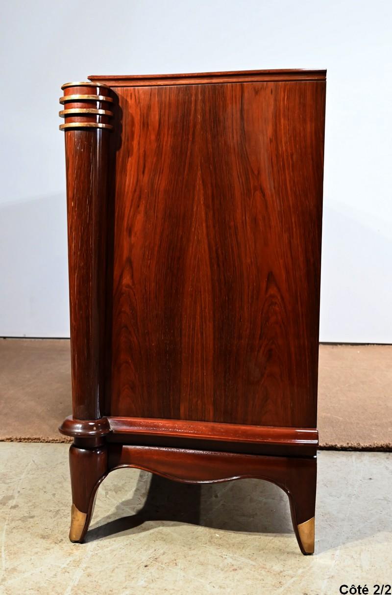 5-door sideboard attributed to J. Leleu, Art Deco – 1940 For Sale 4