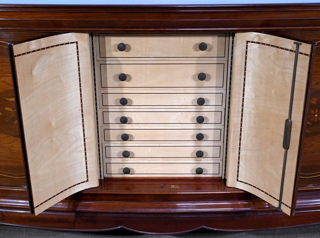 5-door sideboard attributed to J. Leleu, Art Deco – 1940 For Sale 5