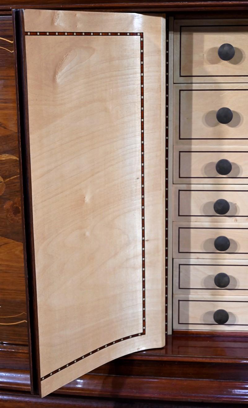 5-door sideboard attributed to J. Leleu, Art Deco – 1940 For Sale 6
