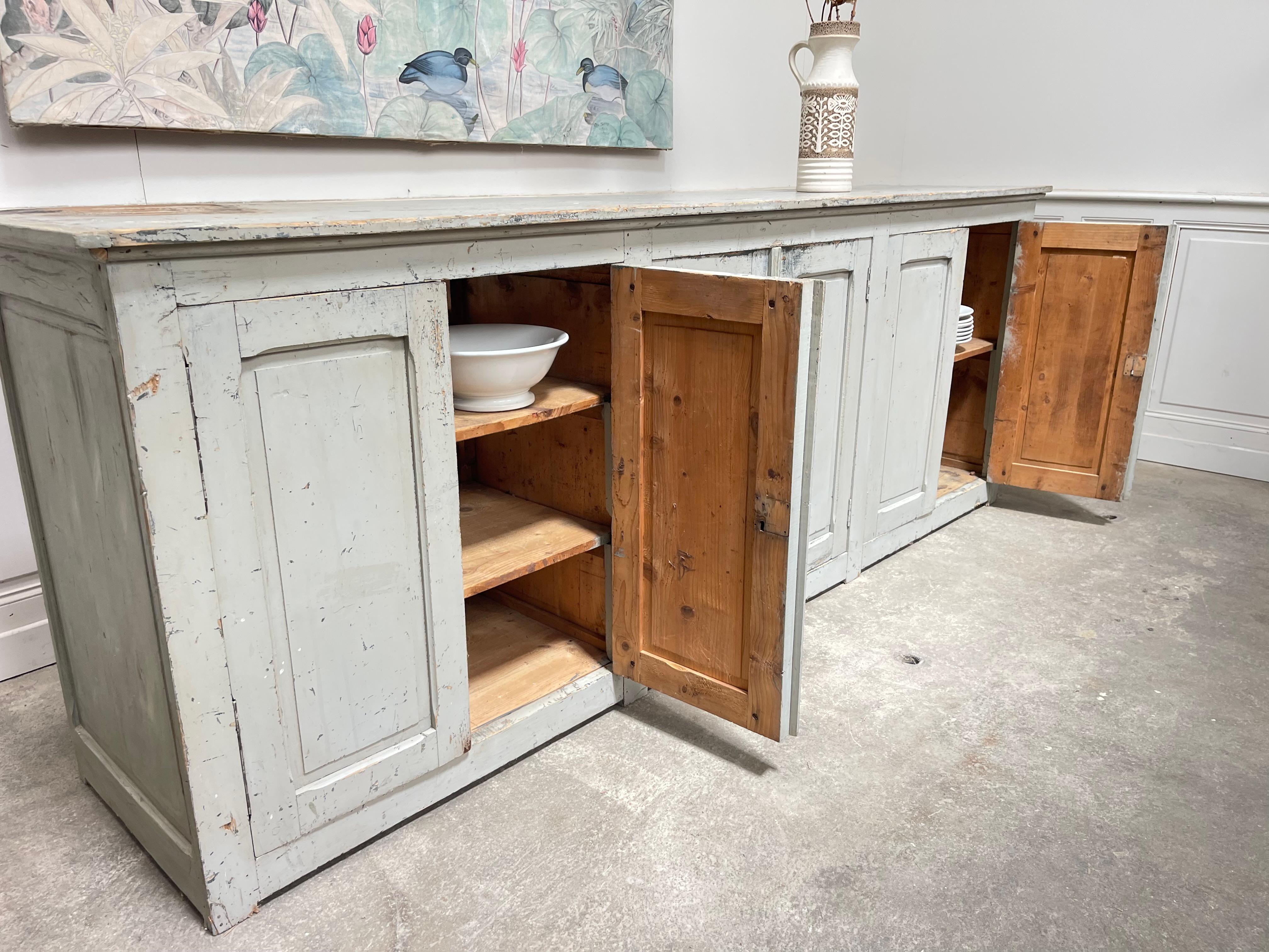 Francese Enfilade en bois de sapin 1940 in vendita
