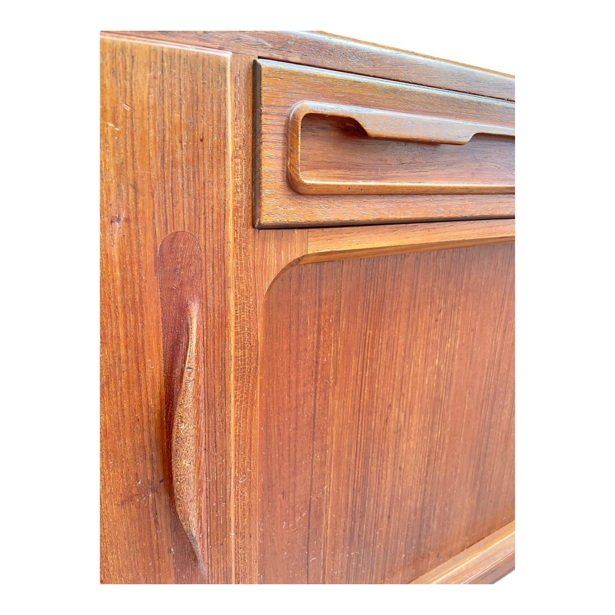 Wood Danish 20th Century by Johannes Andersen Teak Sideboard  For Sale