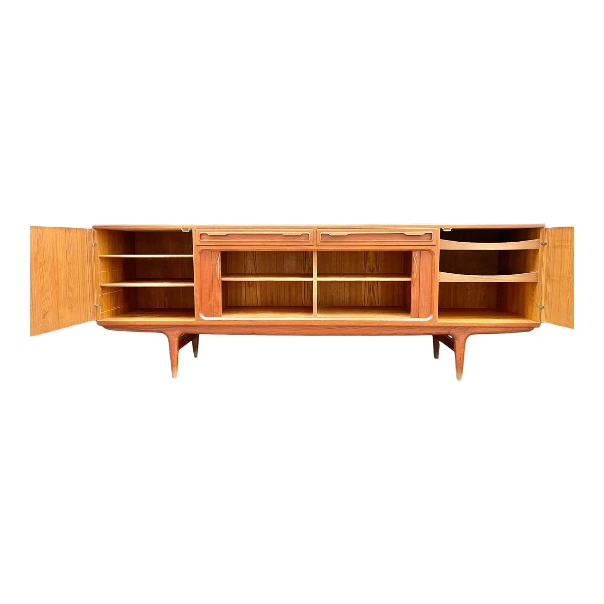 Danish 20th Century by Johannes Andersen Teak Sideboard  For Sale 3