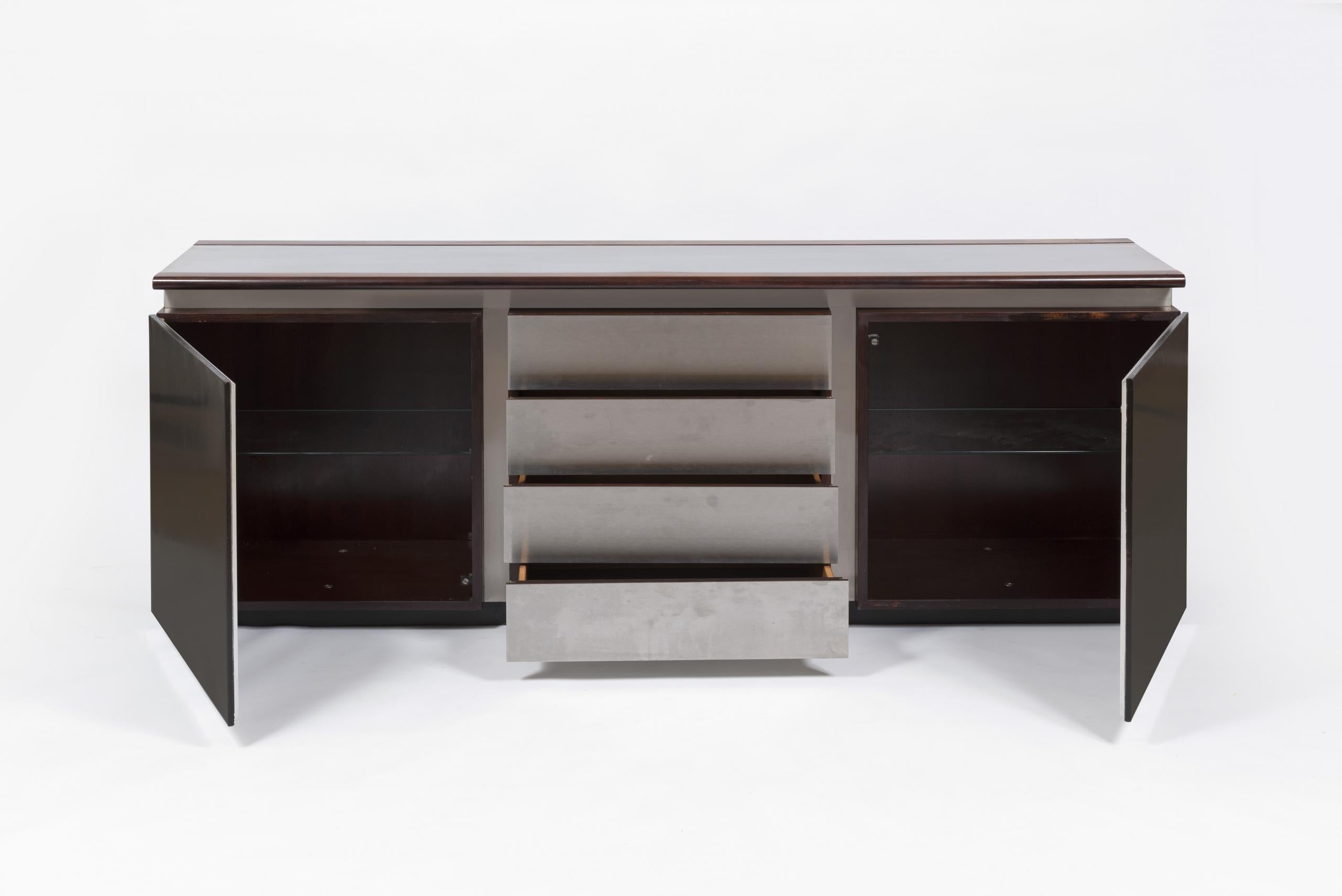 Mid-Century Modern Enfilade Par L. Acerbis Et G. Stoppino Pour Acerbis International, Italie, 1960 For Sale