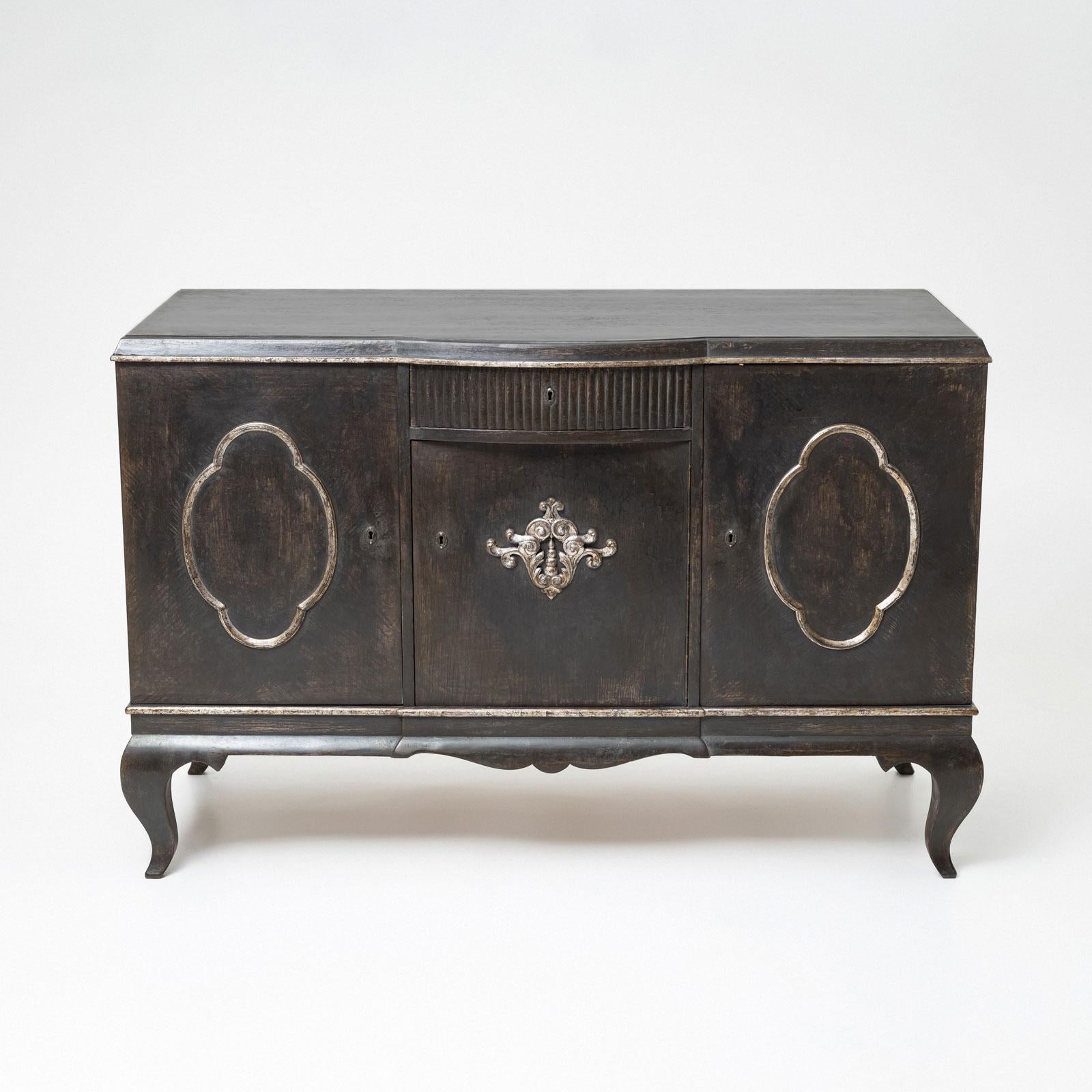 Art Deco Enfilade Sideboard, German, circa 1930 For Sale