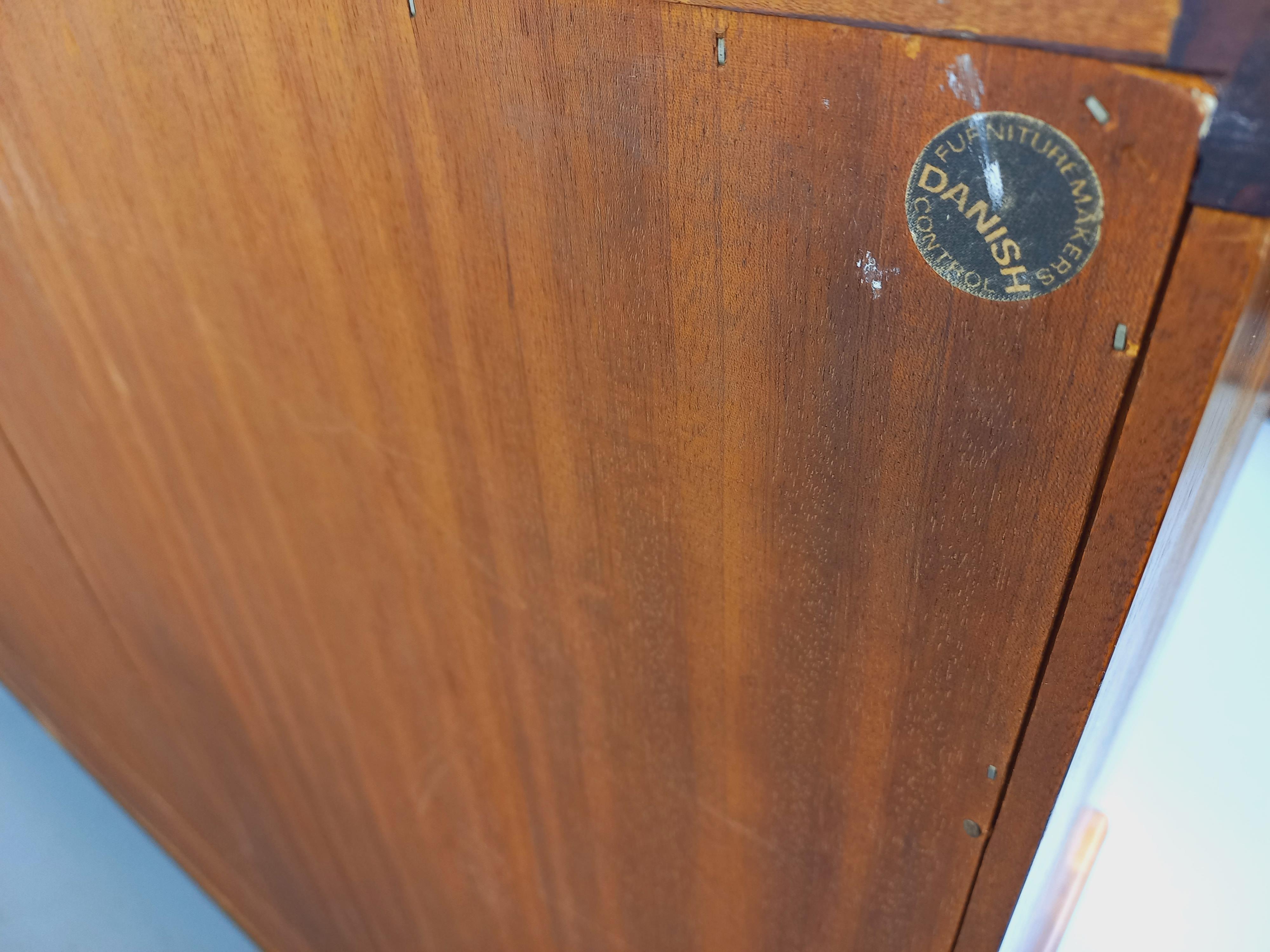Enfilade vintage scandinave en palissandre Bordum & Nielsen par Samcom 6