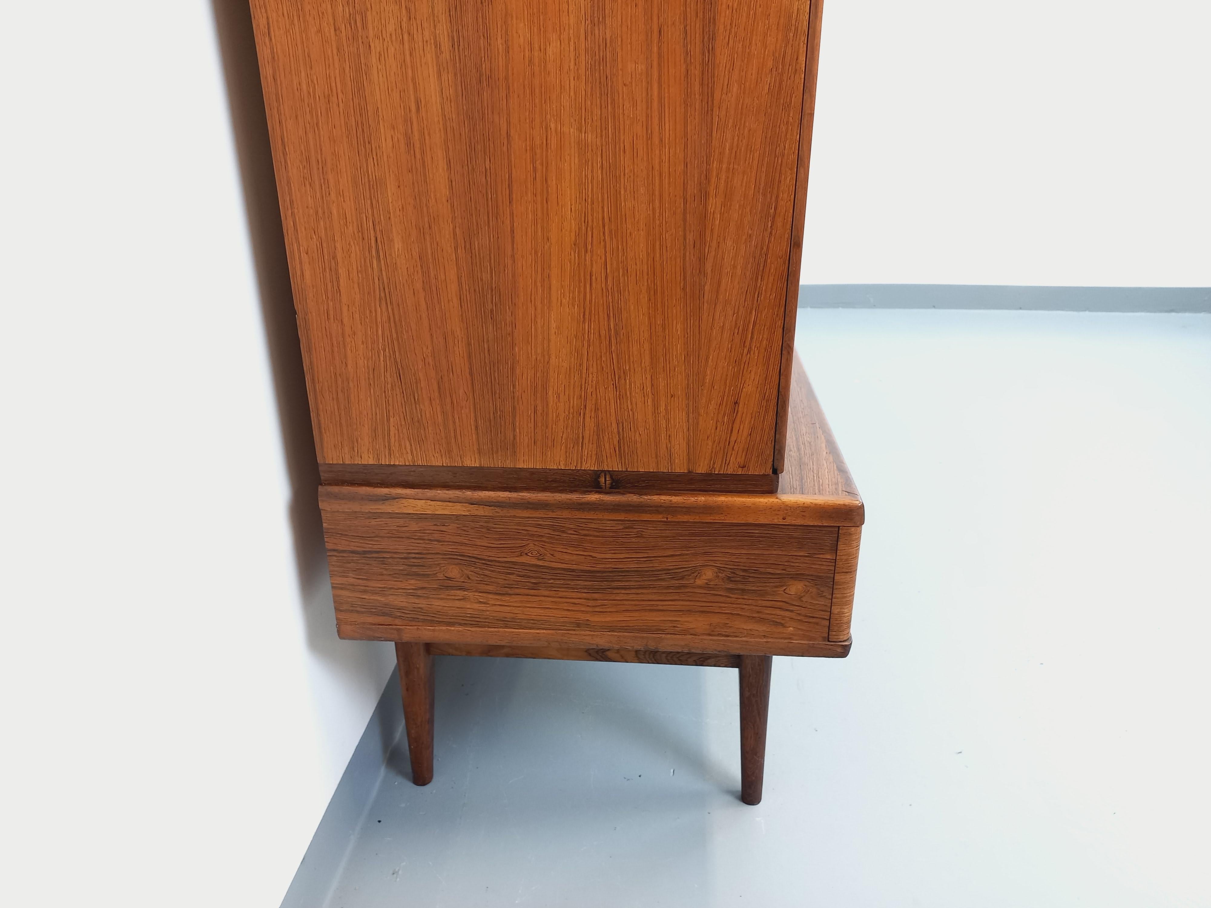 Enfilade vintage scandinave en palissandre Bordum & Nielsen par Samcom 7