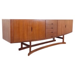 Enfilade vintage scandinave en teck des années 60 du designer Johannes Andersen