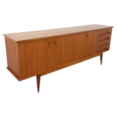 Enfilade vintage style scandinave en teck des années 60