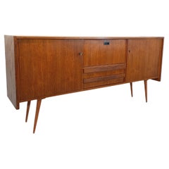 Enfilade vintage style scandinave en teck des années 60