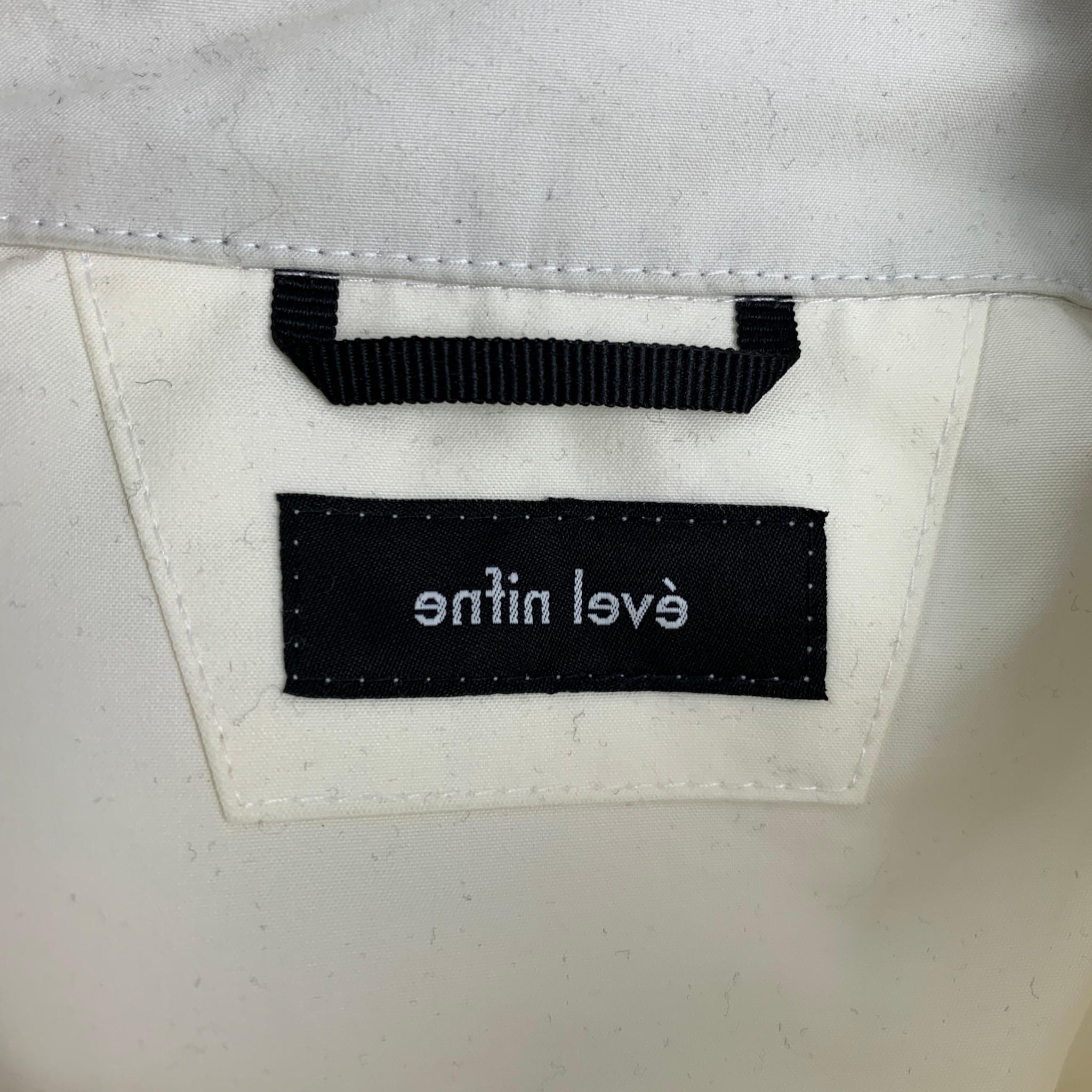 ENFIN LEVE Size M Cream Cotton Pullover Jacket 1
