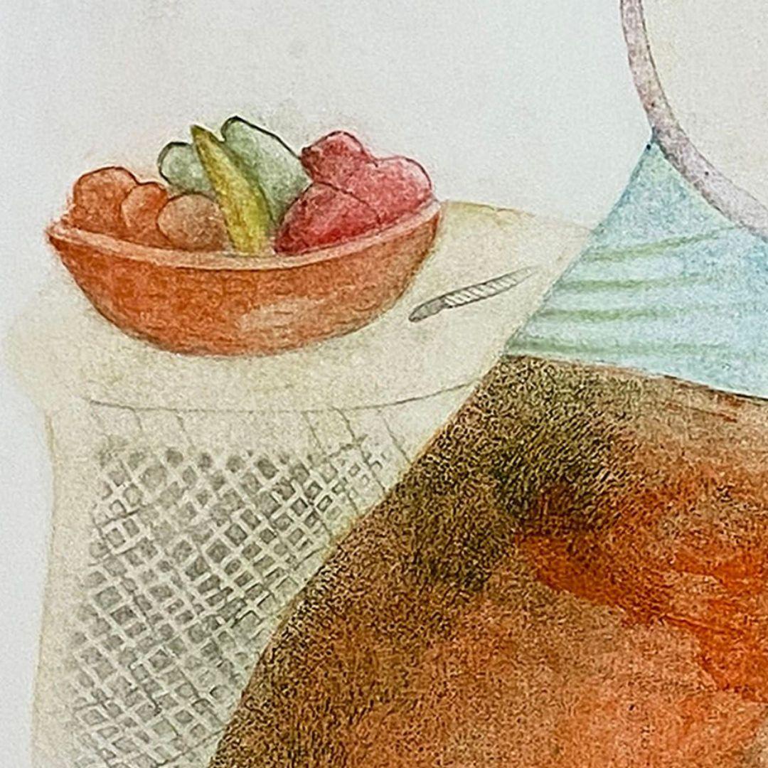 Melodía de Primavera, Malasia Asiática Contemporánea, Edición Limitada, Aguafuerte Punta Seca en venta 3