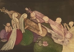 Unchanged Melody, Malesia asiatica contemporanea, Edizione limitata, puntasecca all'acquaforte