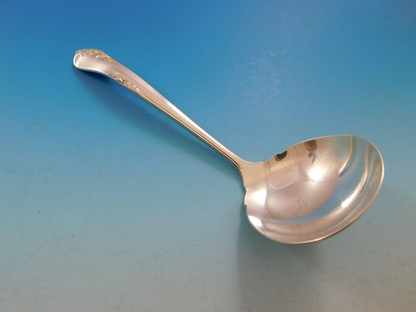 Engagement by Oneida Sterling Silber Besteck Set für 6 Personen 34 Pieces im Zustand „Hervorragend“ im Angebot in Big Bend, WI