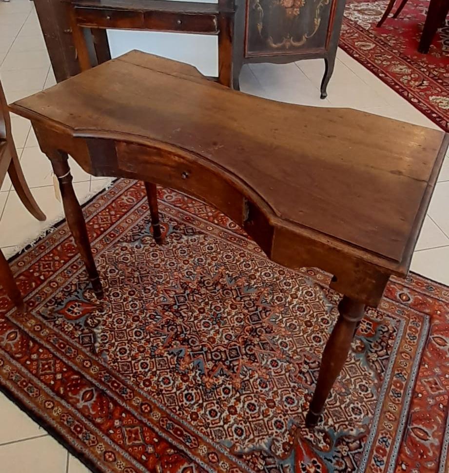 Walnut Engagement Table for Exchanging Messages Between Lovers in the Early 1800s For Sale