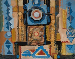 Used Untitled, African art, Ethiopia, Abstract Art, Acrylic Painting