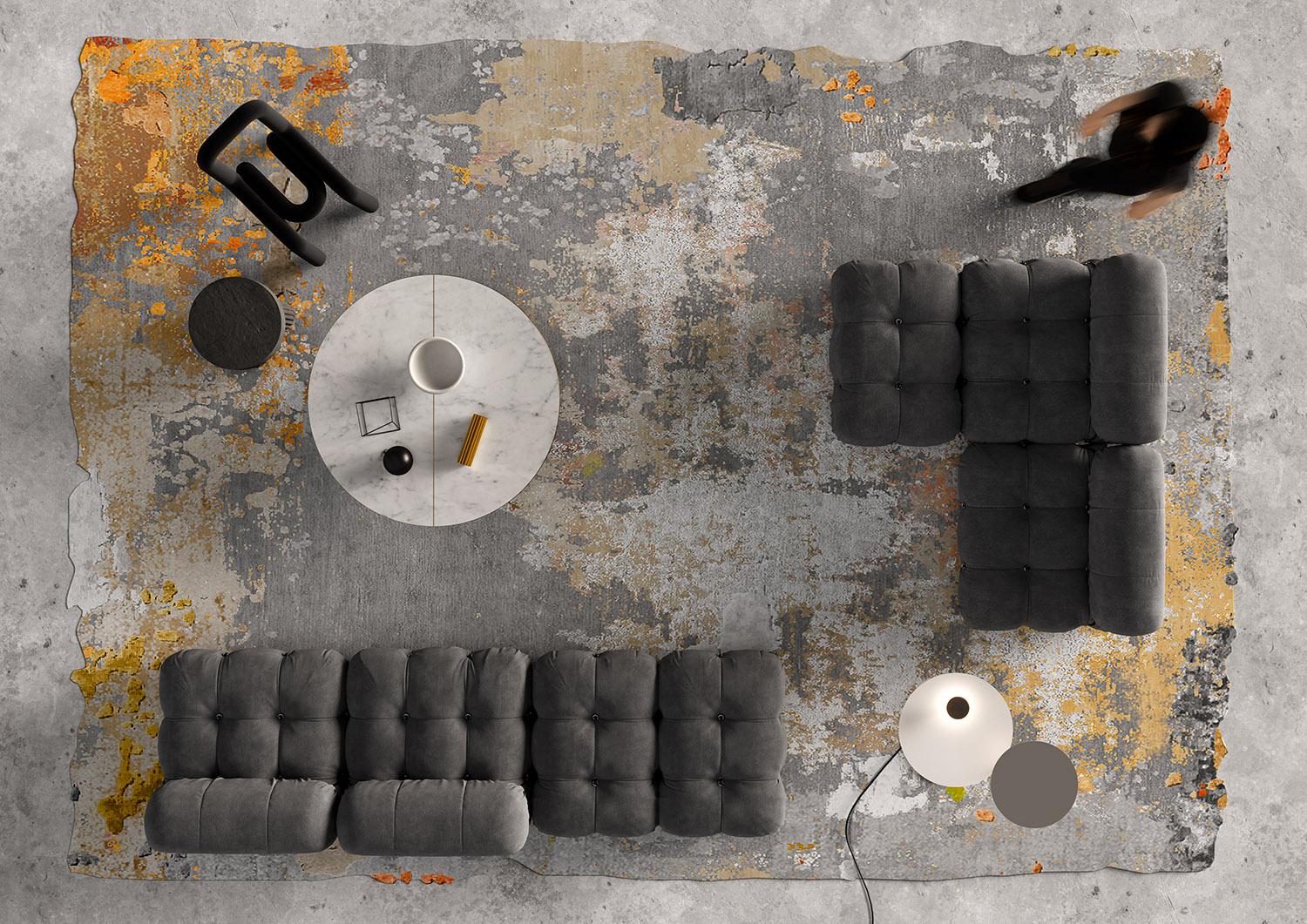 Alfombra Engelholm Nobu Dusky Orchid Edit by HENZEL STUDIO en Nuevo estado para la venta en Geneve, CH