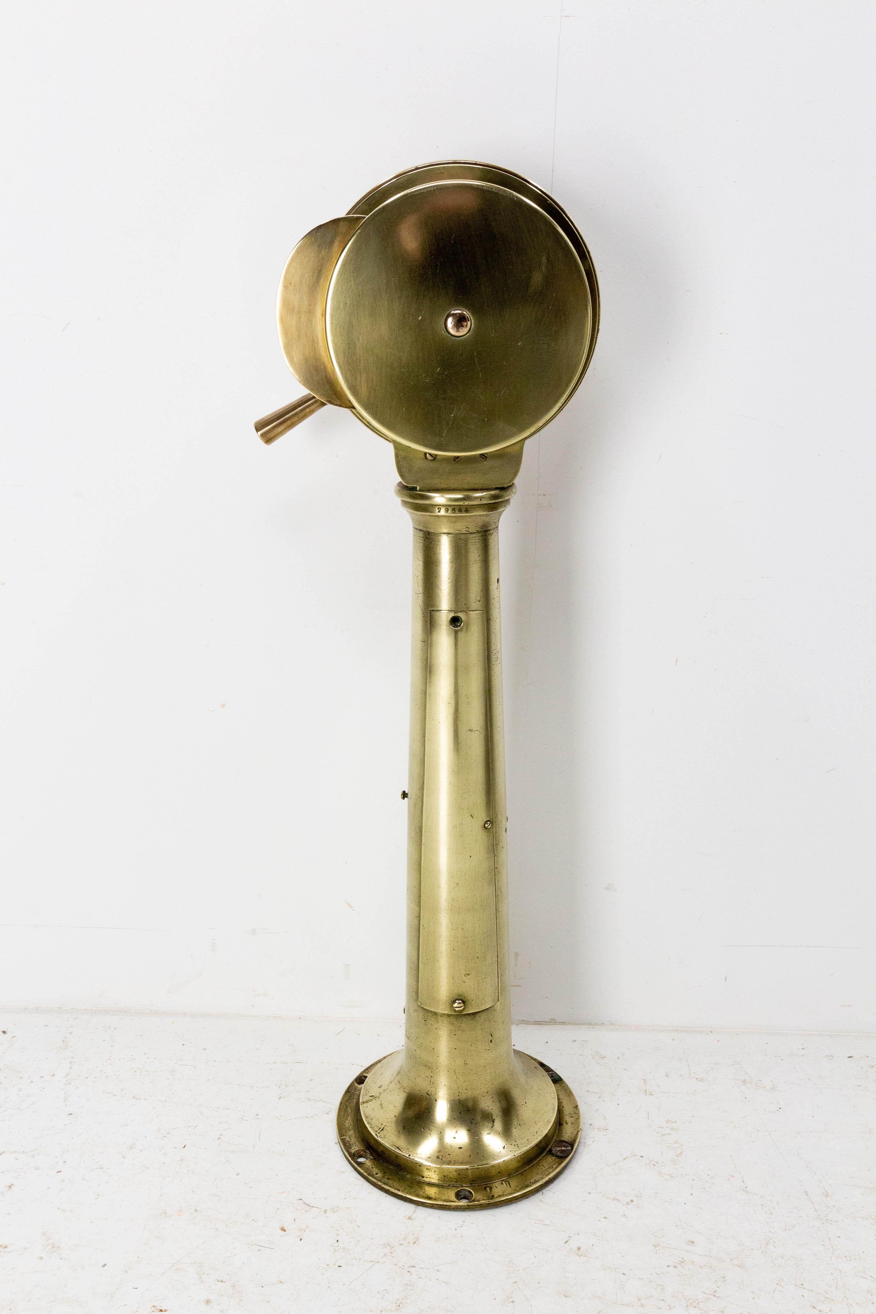 English Engine Order Telegraph in the Chadburns Style, England Late 19th Century For Sale