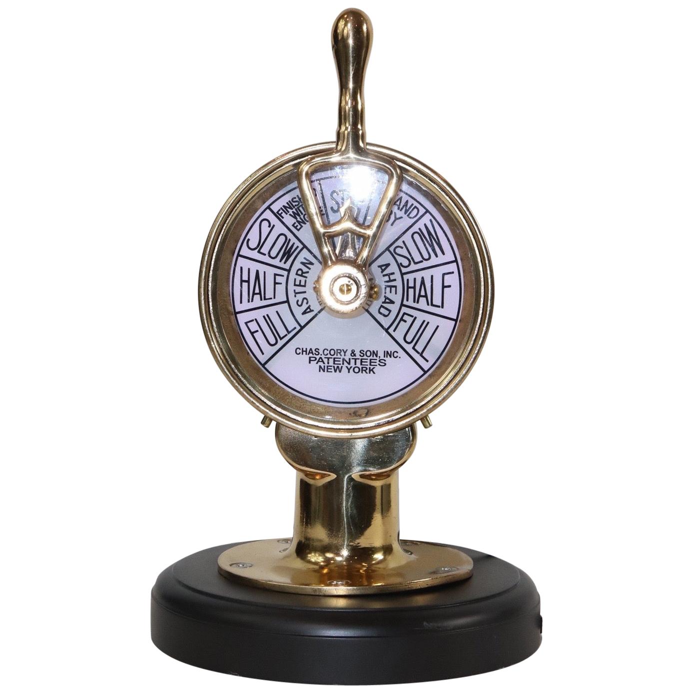 Engine Order Telegraph by Charles Cory