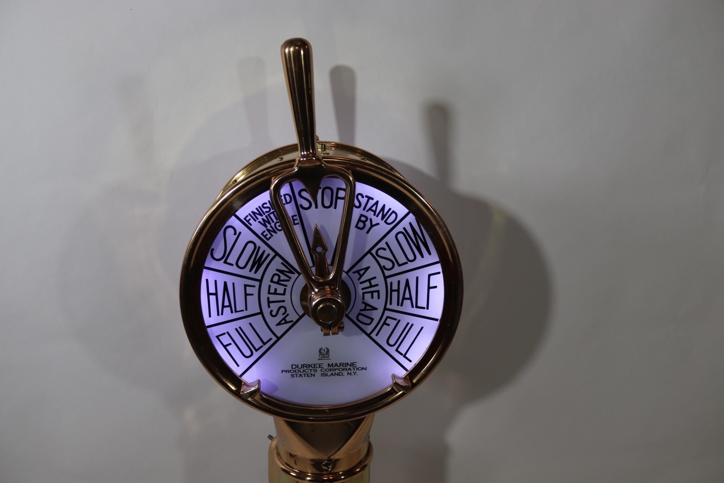 titanic engine telegraph