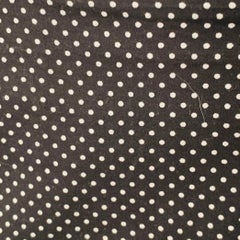 ENGINEERED GARMENTS Short zippé en coton à pois noirs et blancs Taille 32