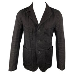 ENGINEERED GARMENTS Size M Black Twill Cotton Jacket