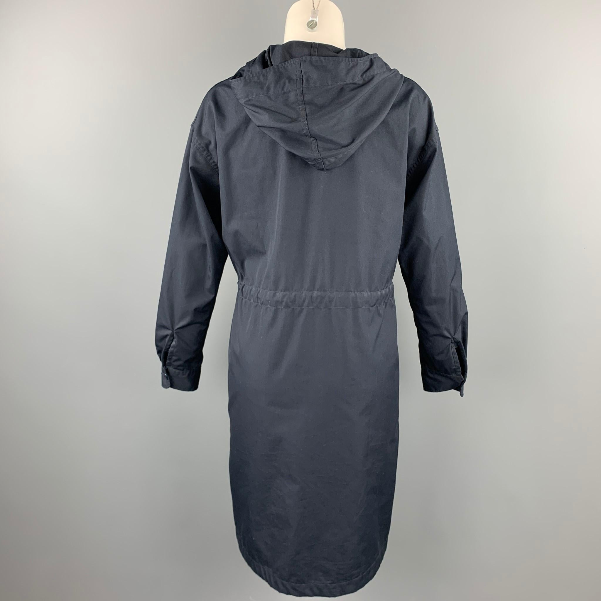 Women's ENGINEERED GARMENTS Size S Black Polyester / Cotton Shirt Dress