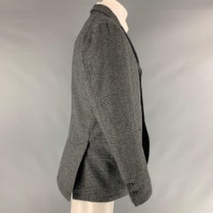 ENGINEERED GARMENTS Taglia S Grigio Nero Glenplaid Lana Sport Coat