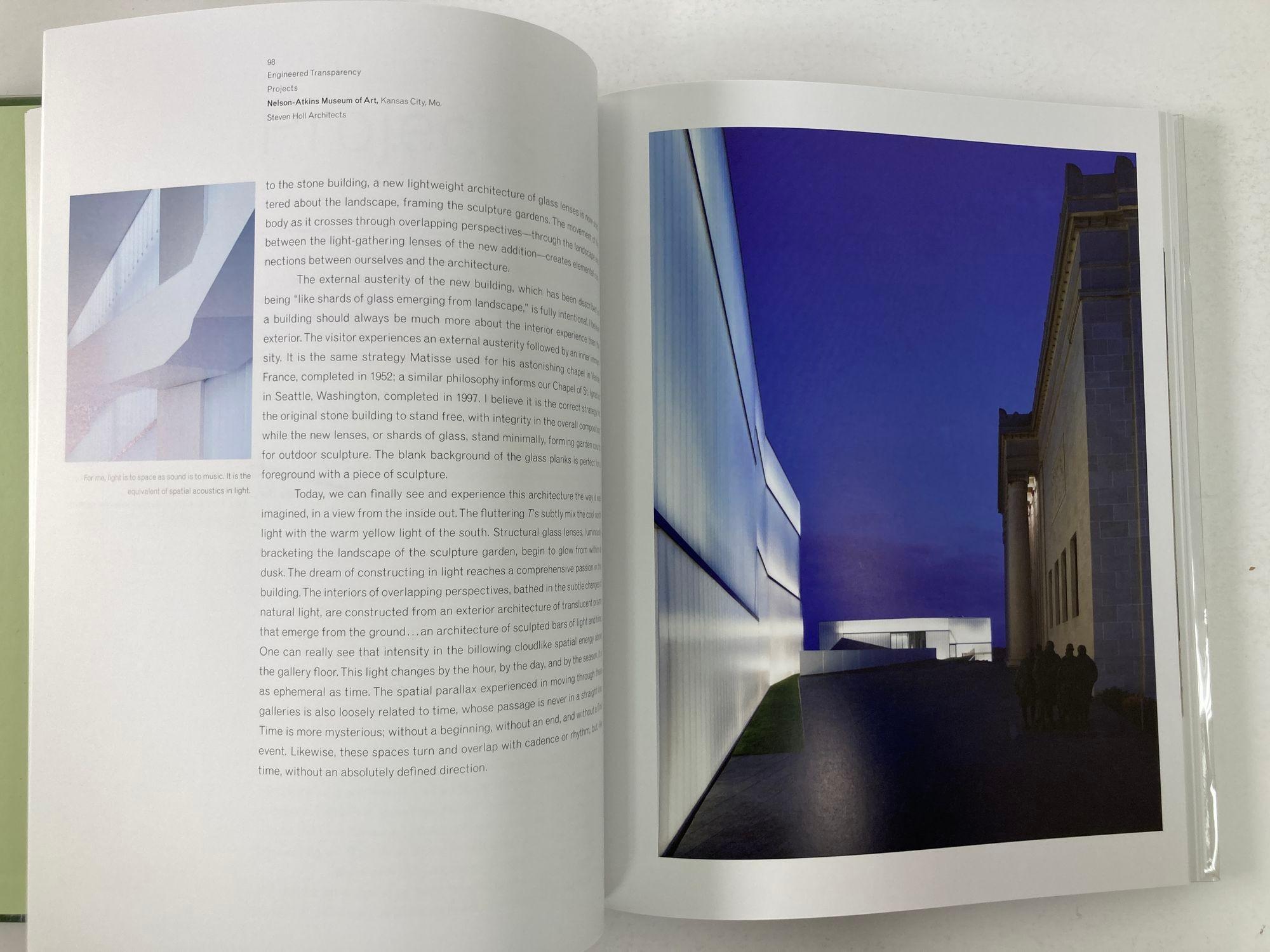 Engineered Transparency the Technical, Visual, and Spatial Effects of Glass Book For Sale 6