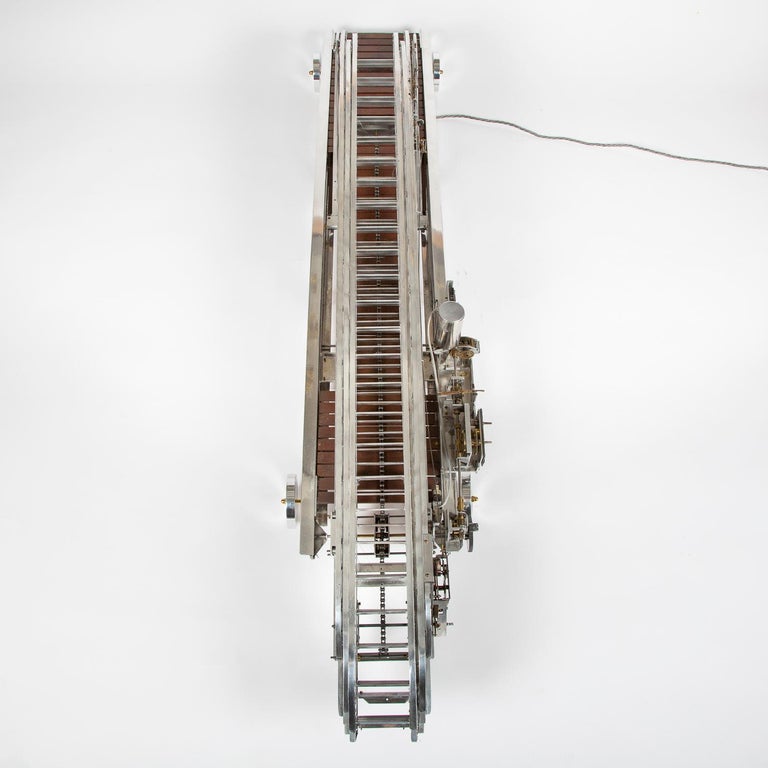 Engineer's Scale Model of Extending Fire Escape Ladder In Good Condition For Sale In London, GB