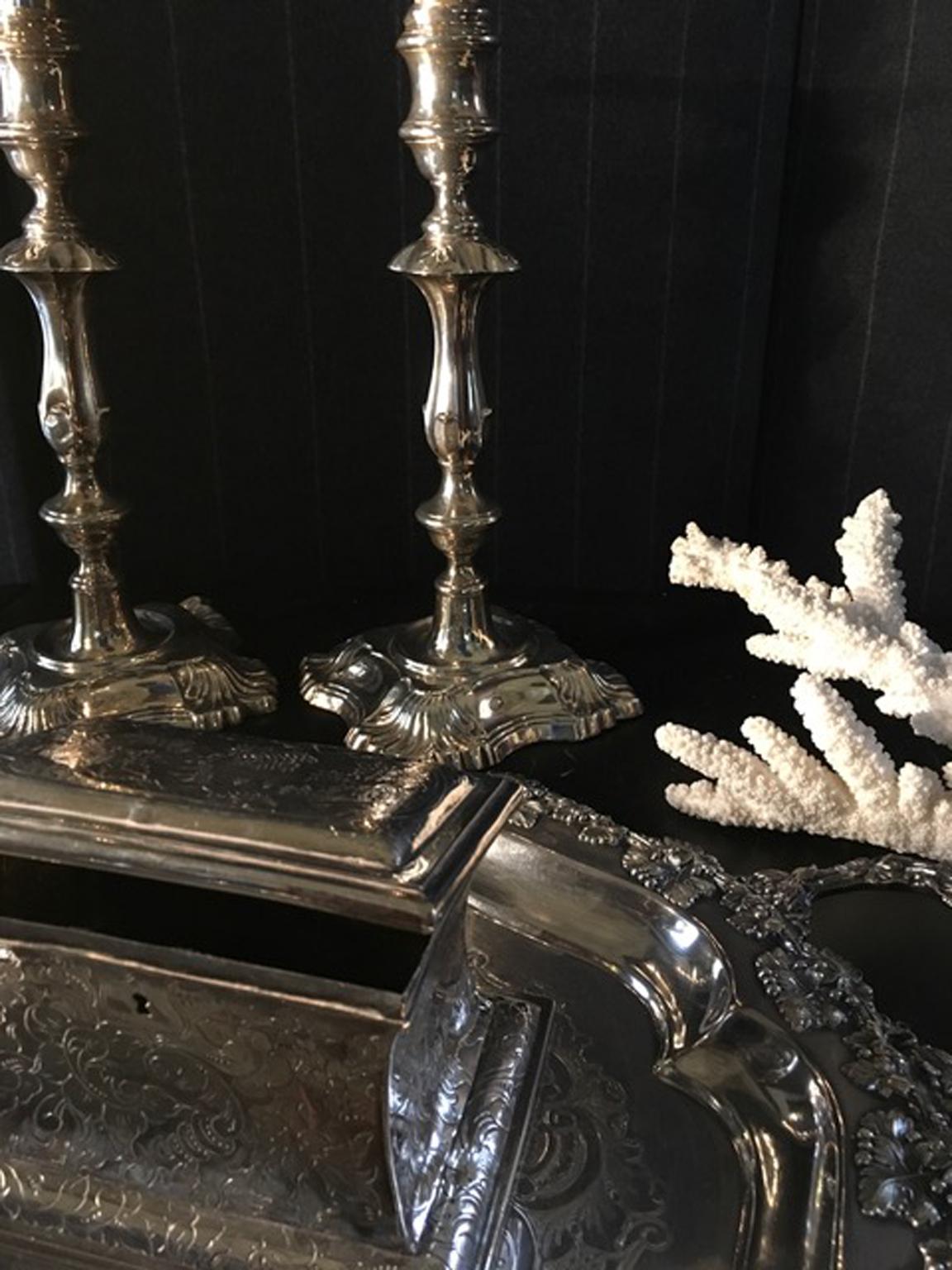victorian candle holders