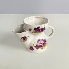 England mid-century Barber mug in white ceramic by Grimwade's Winston, 1900s