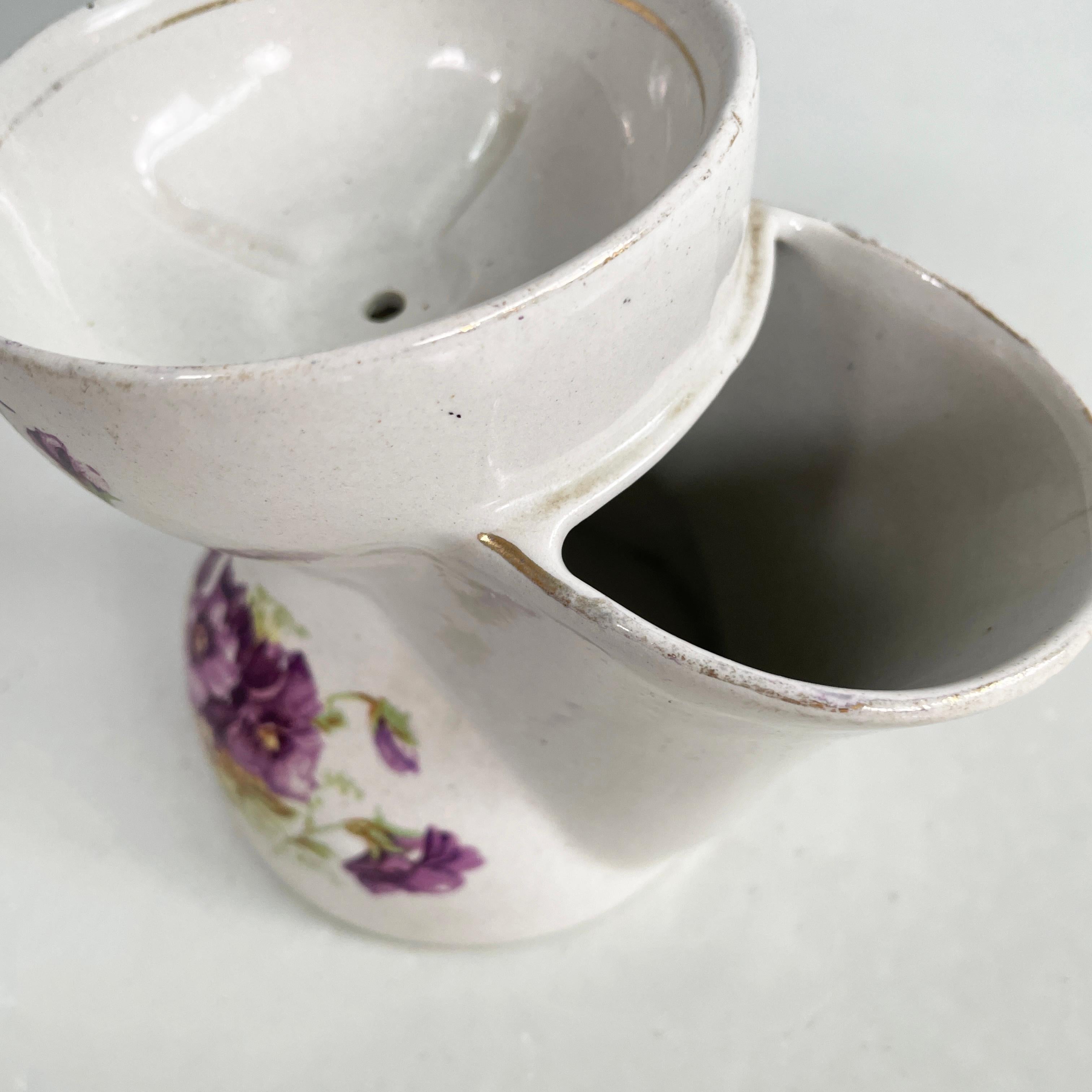 XX secolo Tazza Barber della metà del secolo scorso in ceramica bianca di Grimwade's Winston, Inghilterra, 1900 in vendita