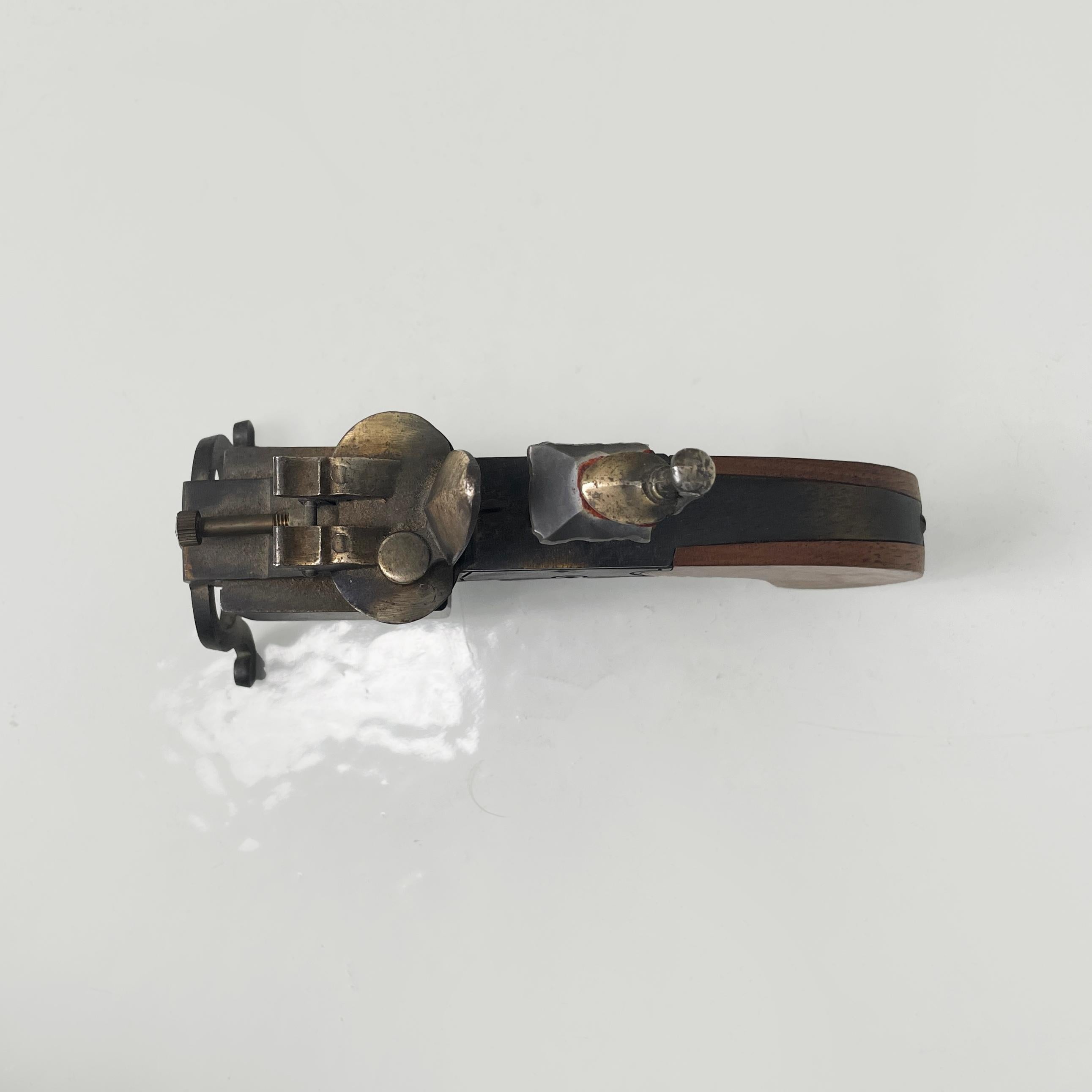 British England mid-century modern Lighter Tinder Pistol by Dunhill, 1930-1940s
