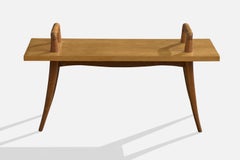 Englander & Bonta, table basse, Wood, Argentine, années 1950
