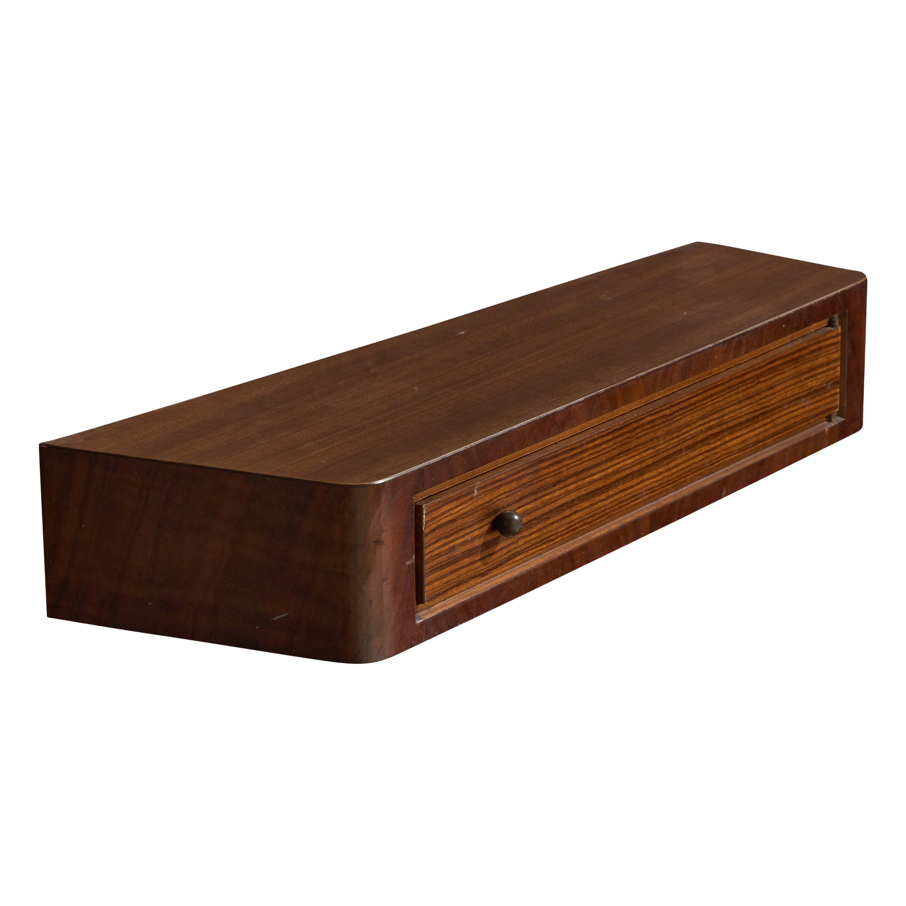 Englander & Bonta, table console, Wood, laiton, Argentine, années 1950