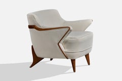 Englander & Bonta, poltrona, legno, tessuto, Argentina, anni ’50