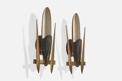 Englander & Bonta, Wall Light, Brass, Argentina, 1950s