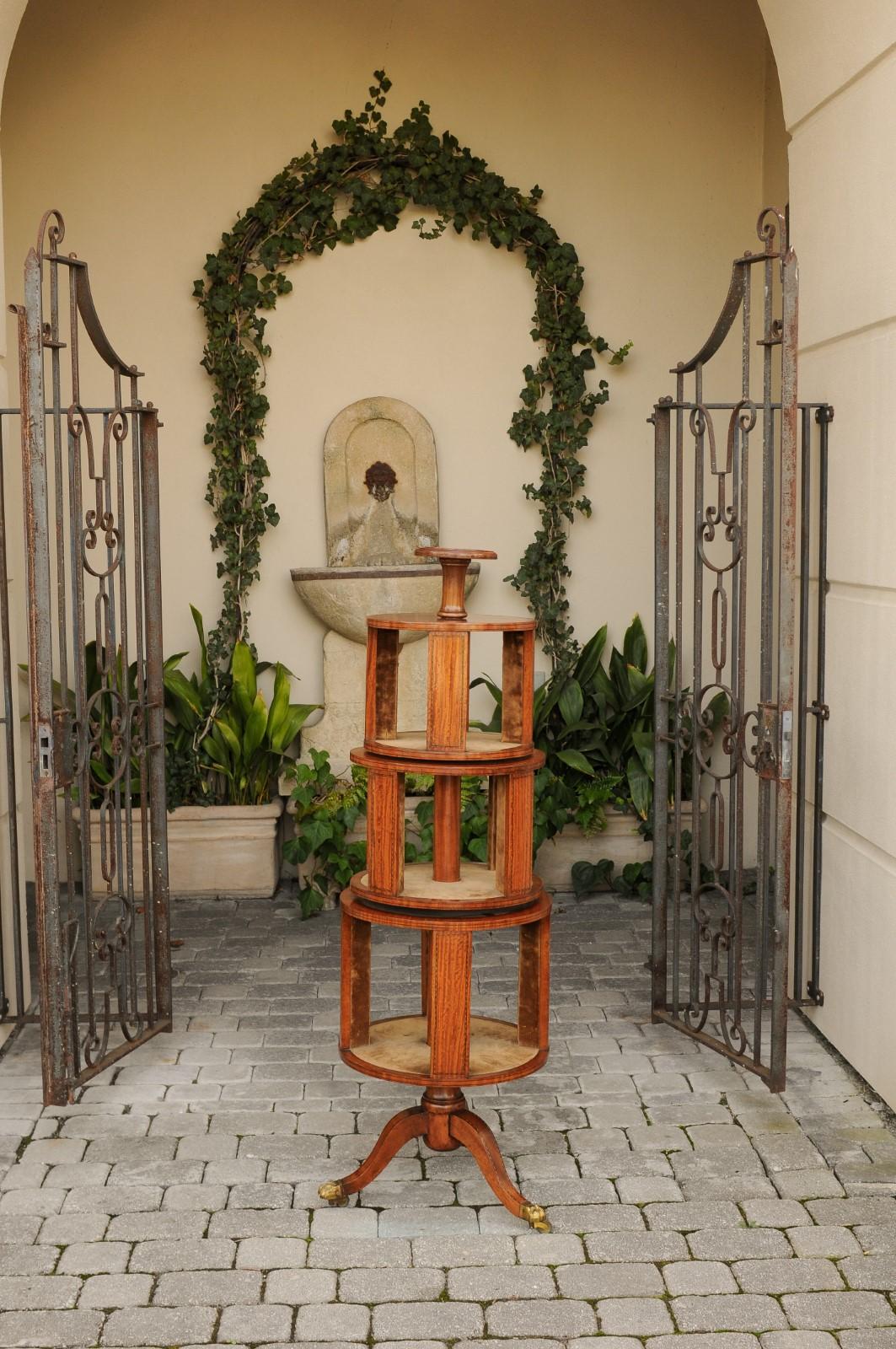 antique book trolley