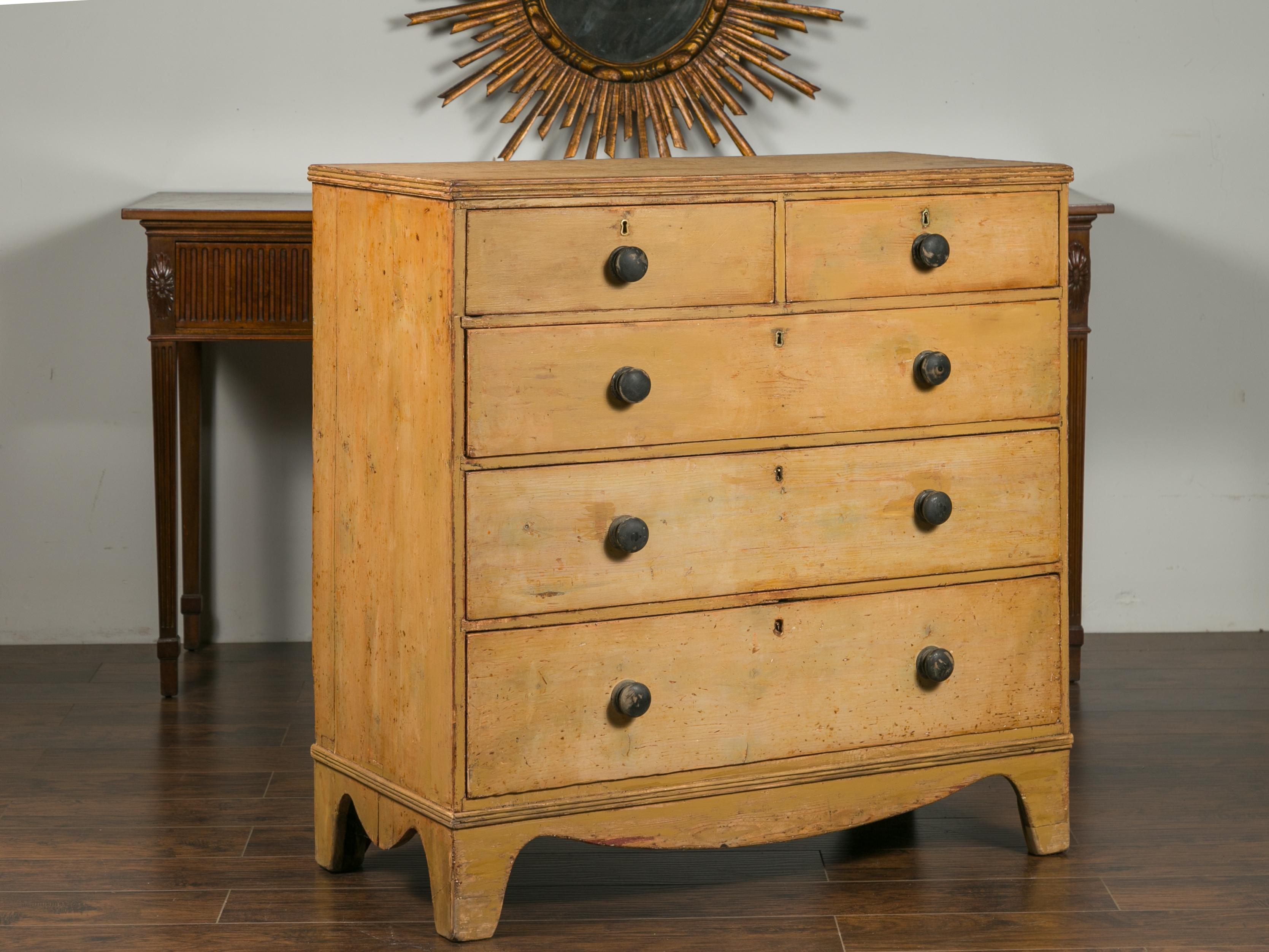 light pine chest of drawers