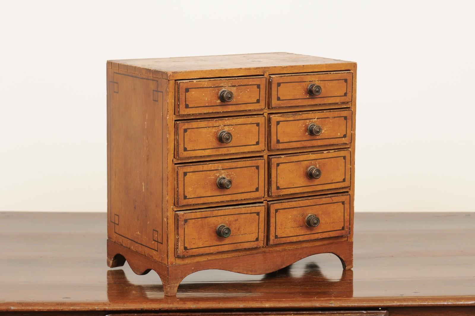 tabletop chest of drawers