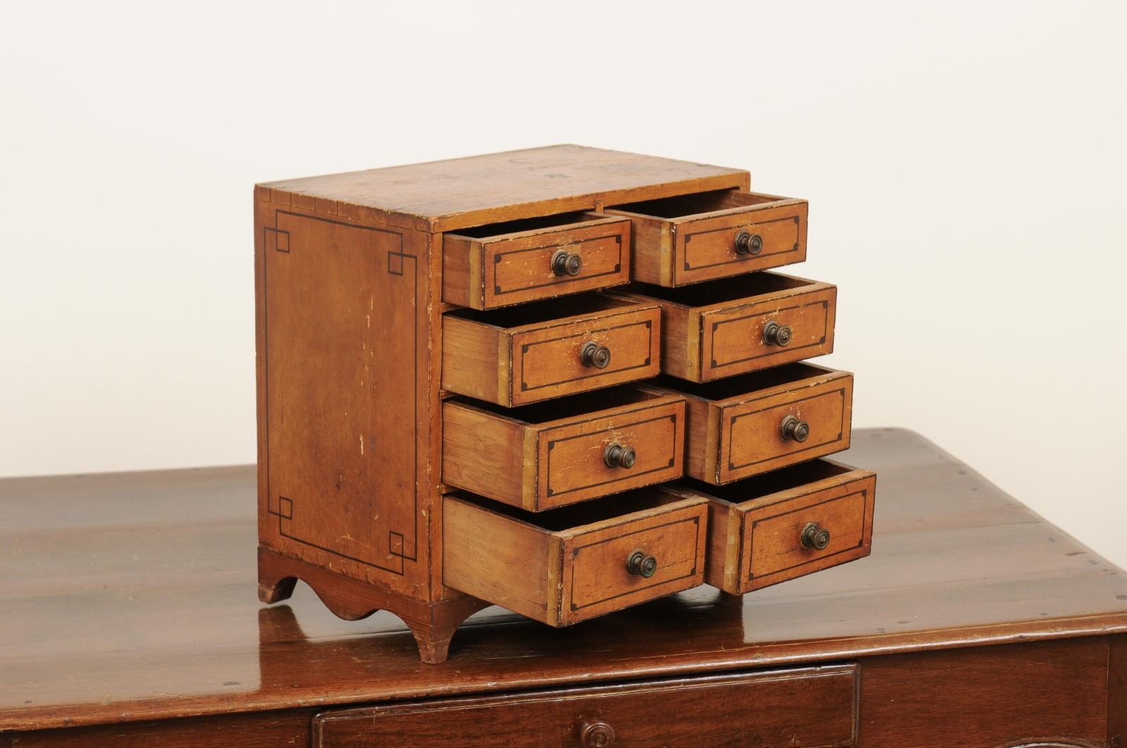 everything british in miniature chest of drawers