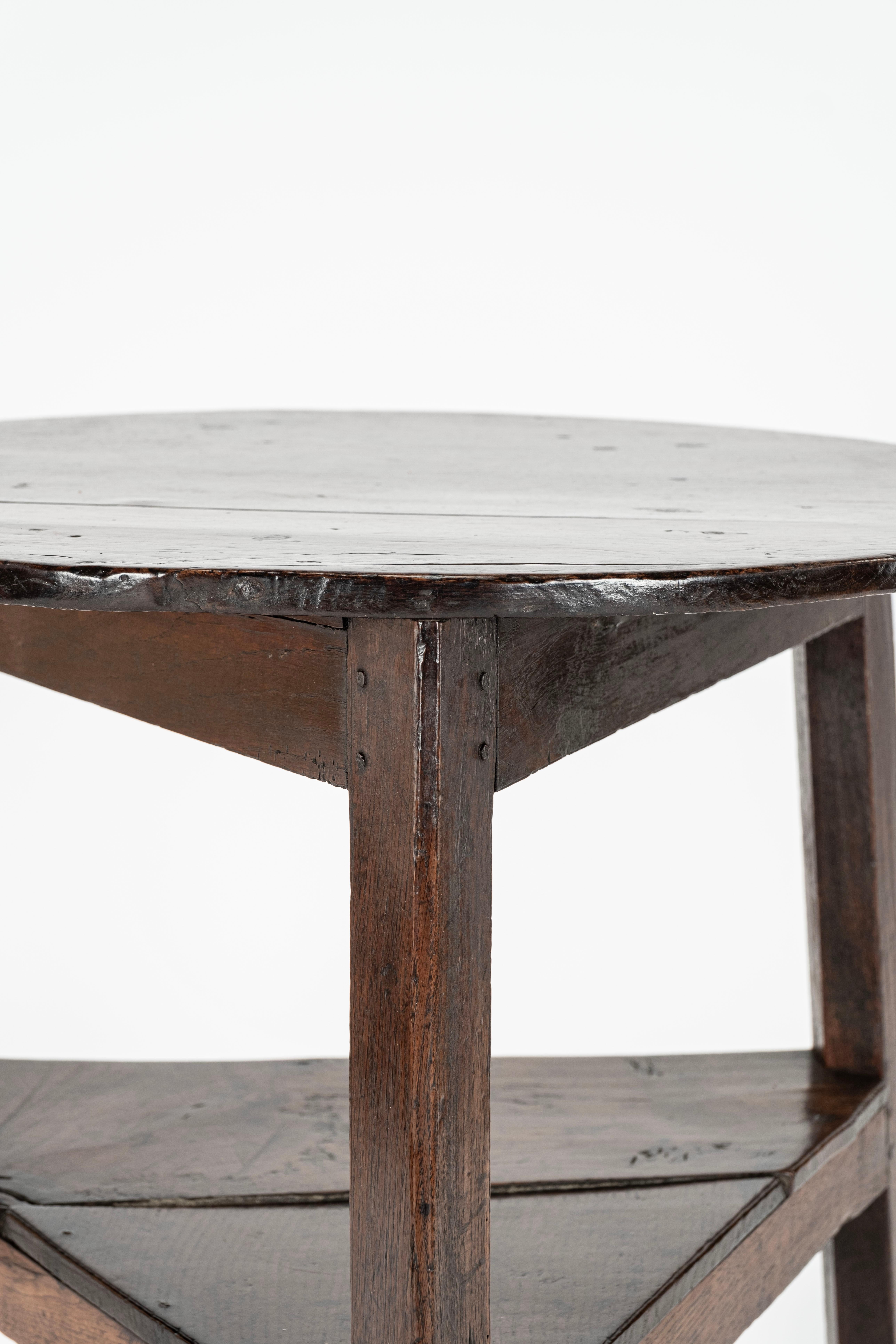 ¡¡¡¡¡¡¡Mesa de Cricket Inglesa de Época del Siglo XVIII en Roble-ON Hold!!!!!!! siglo XVIII en venta