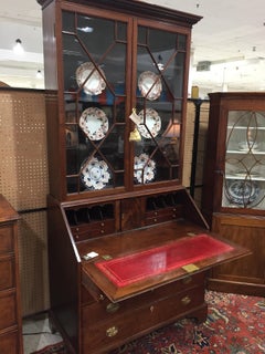 English 18th Century Bureau Bookcase