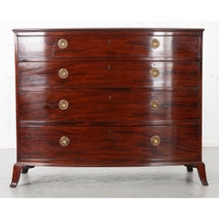 English 18th Century Mahogany Chest of Drawers