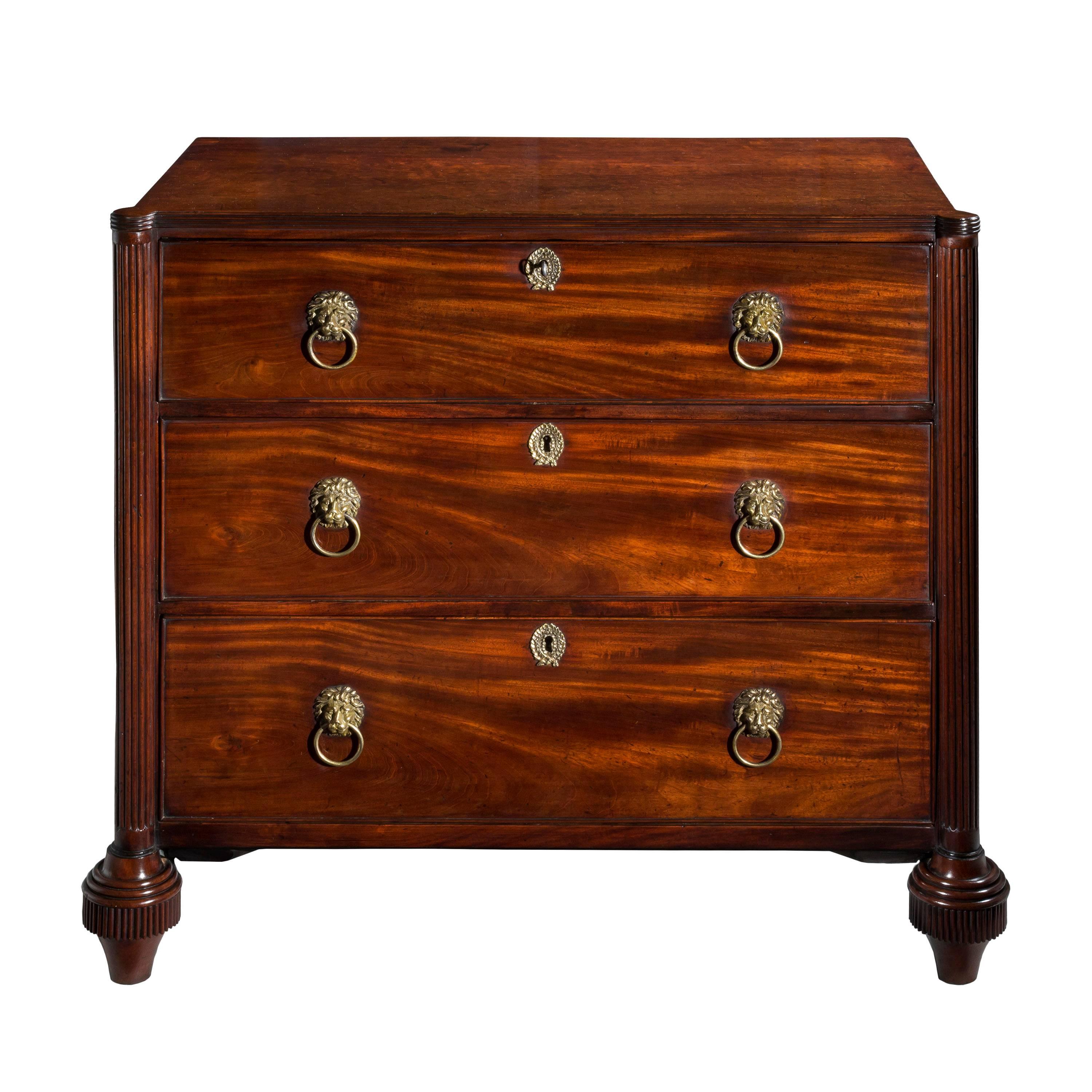 English 18th Century Mahogany Gillows Chest of Drawers
