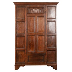 English 18th Century Oak Cabinet