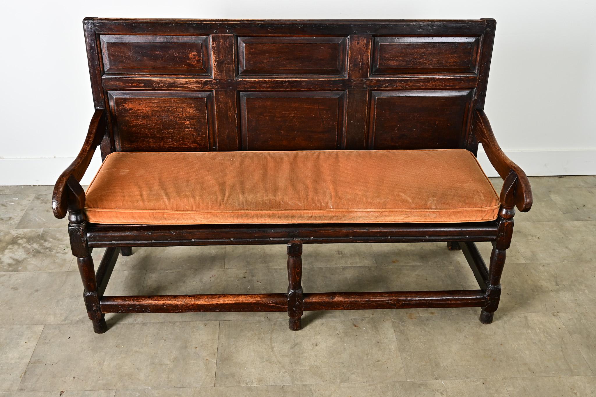 Other English 18th Century Oak Hall Bench For Sale