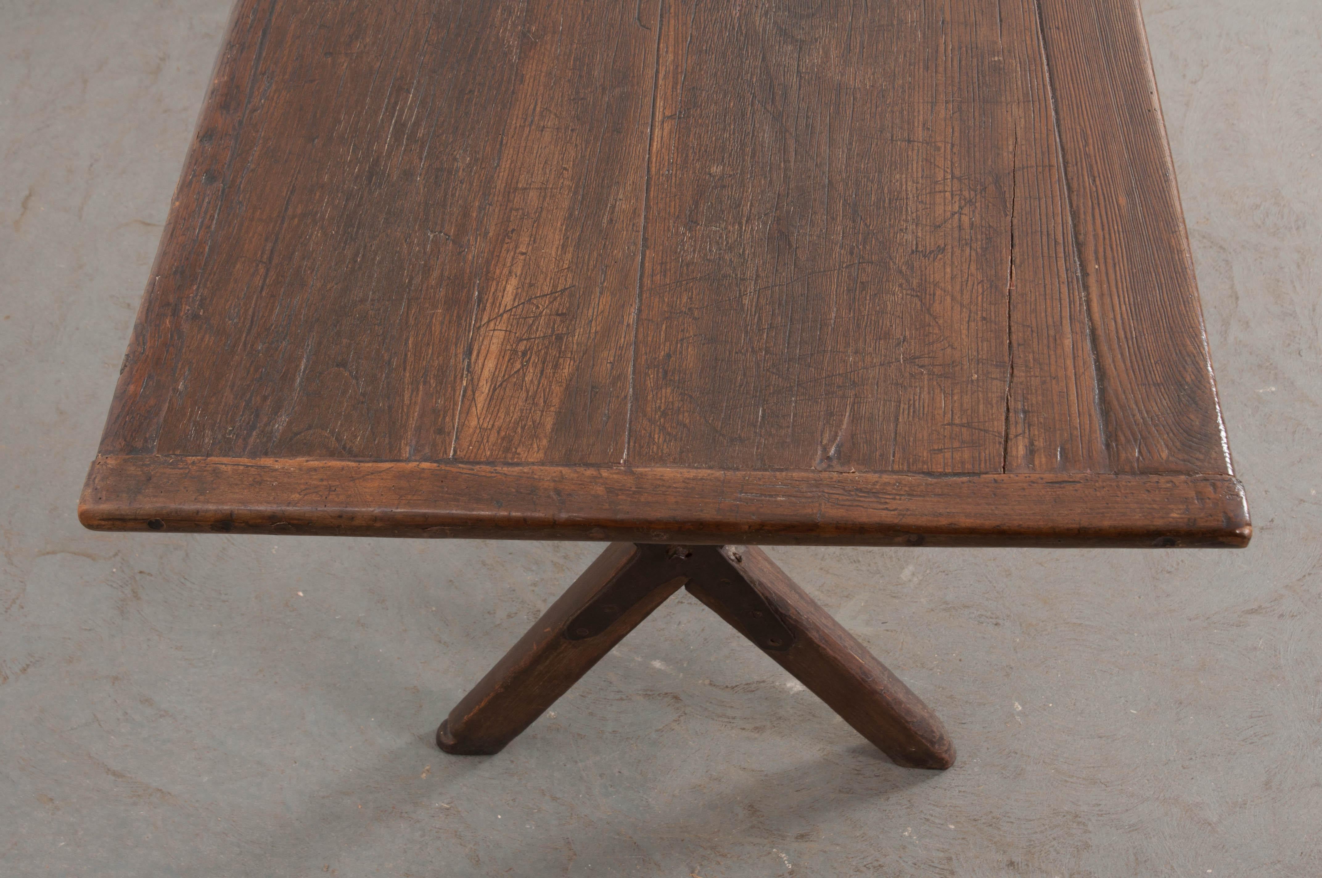 18th Century and Earlier English 18th Century Oak Tavern Table