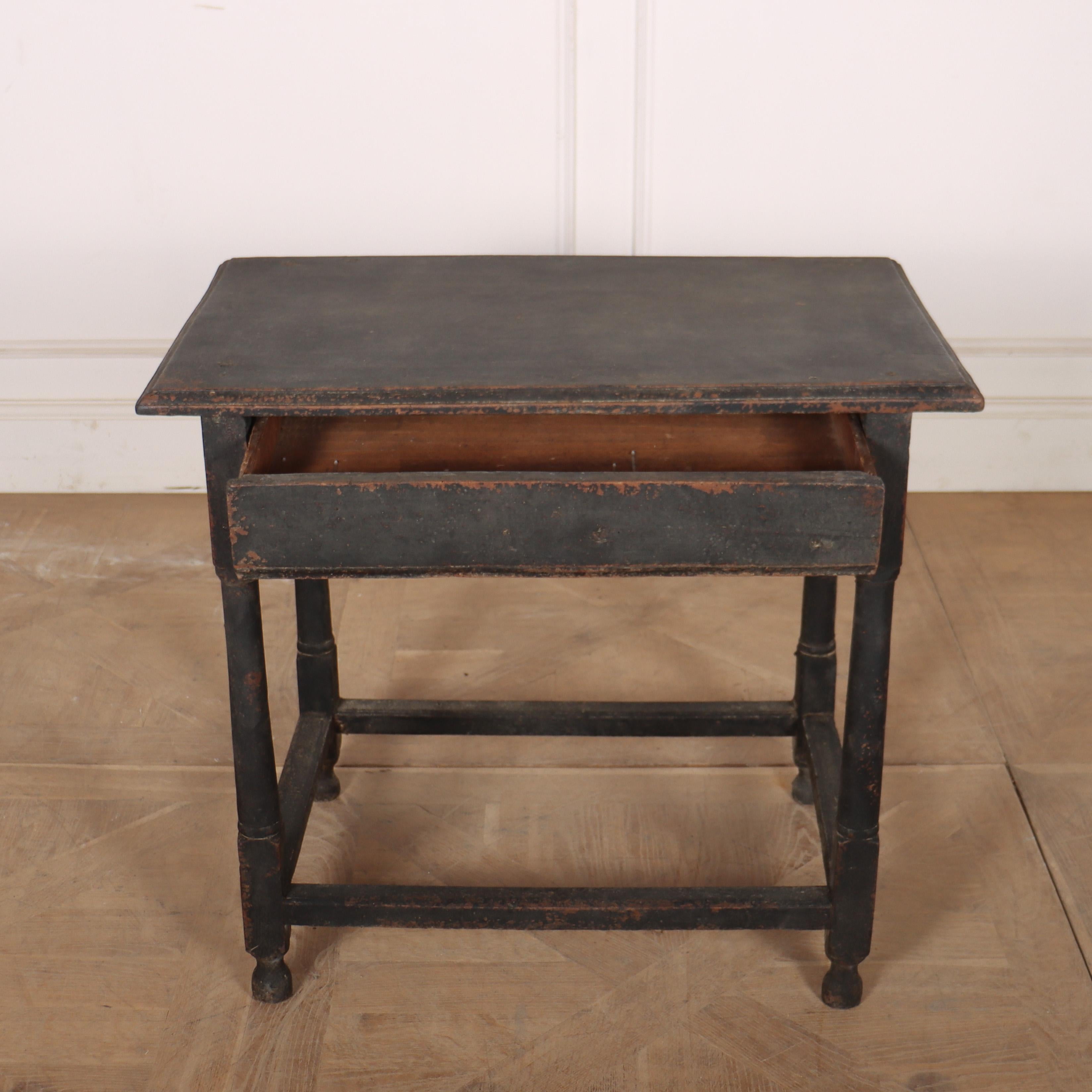 Mesa de lámpara pintada inglesa del siglo XVIII en Bueno estado para la venta en Leamington Spa, Warwickshire