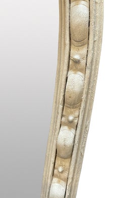 English 18th Century Painted Overmantel Mirror